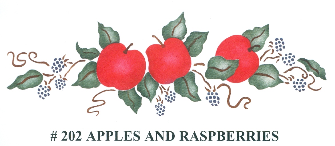 BEV00202 Apples and Raspberries
