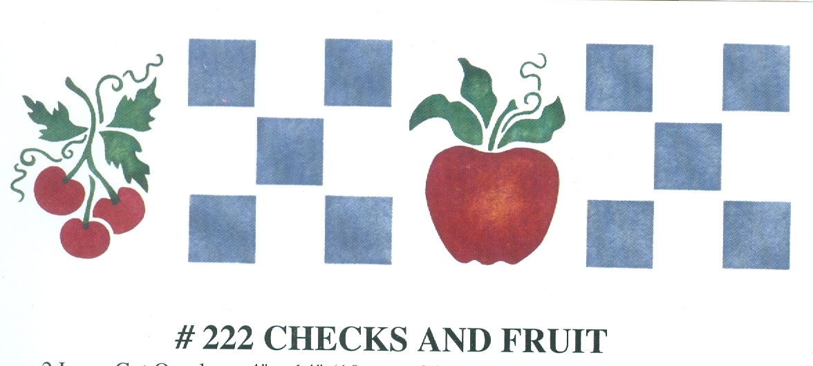 BEV00222 Checks and Fruits