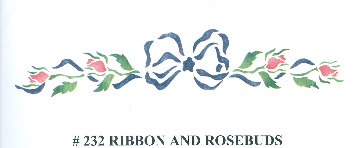 BEV00232 Ribbons and Rosebuds