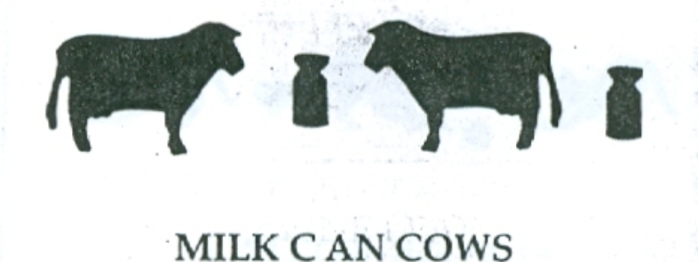 CBO30601 Milk Can Cows 1"